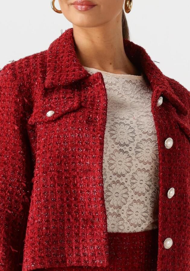 YDENCE Dames Jassen Jacket Wiske Rood - Foto 3