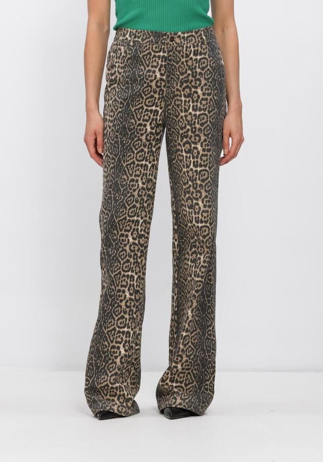 YDENCE Dames Jeans Pants Valesca Tall Bruin