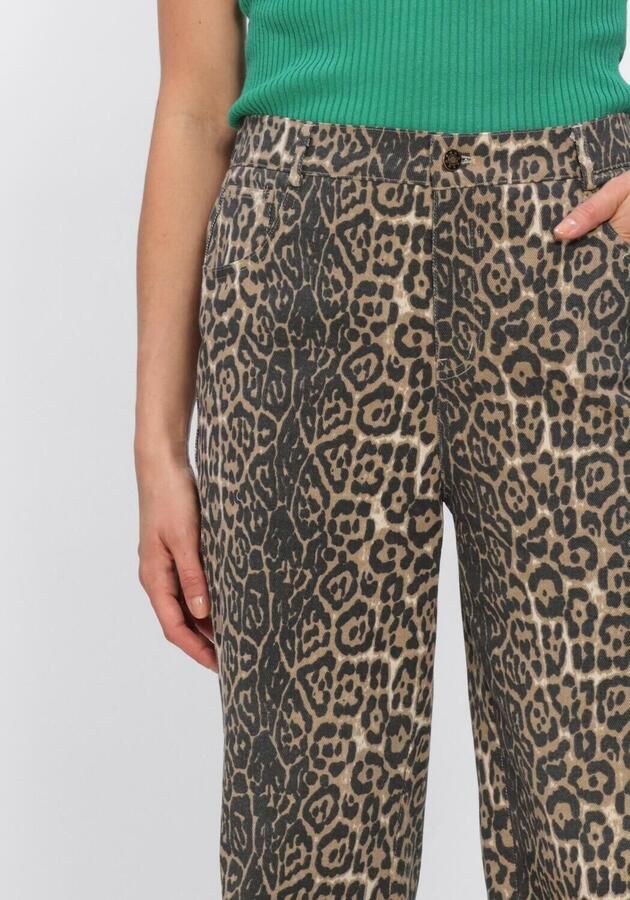 YDENCE Dames Jeans Pants Valesca Tall Bruin - Foto 3