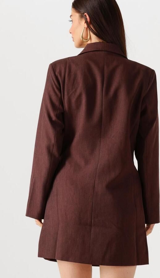 YDENCE Dames Jurken Dress April Bruin - Foto 3