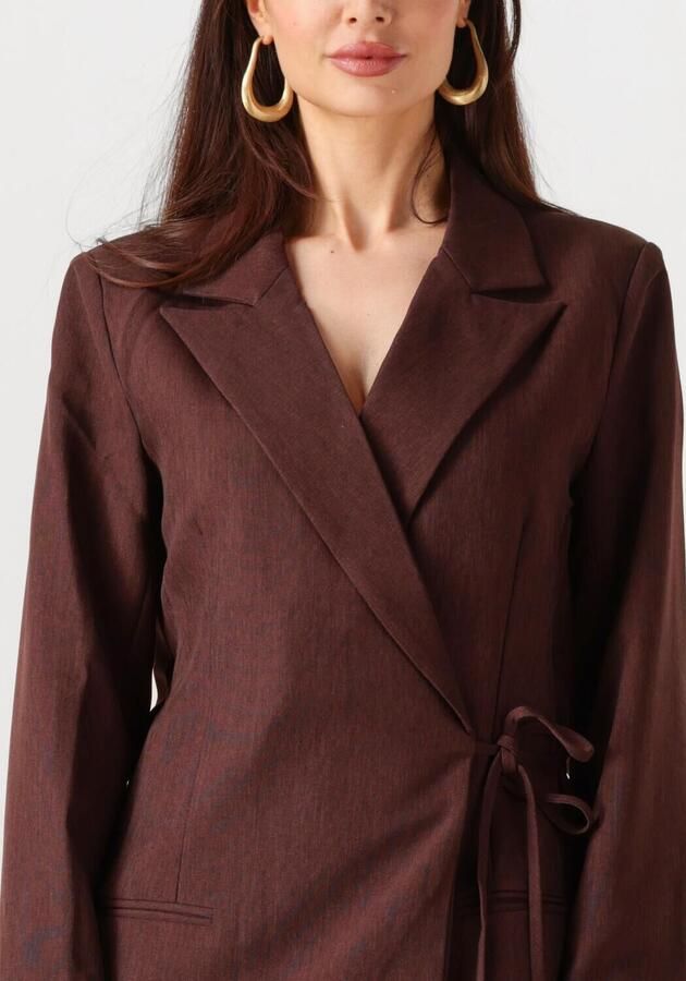 YDENCE Dames Jurken Dress April Bruin