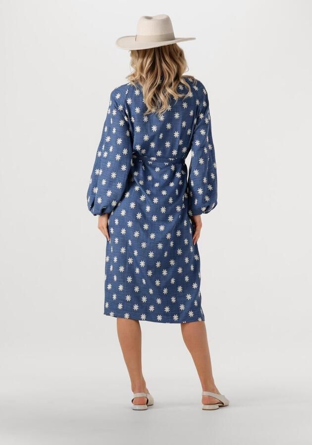 YDENCE Dames Jurken Dress Casey Blauw