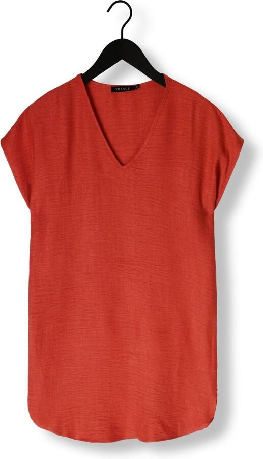 YDENCE Dames Jurken Dress Danie Rood - Foto 3