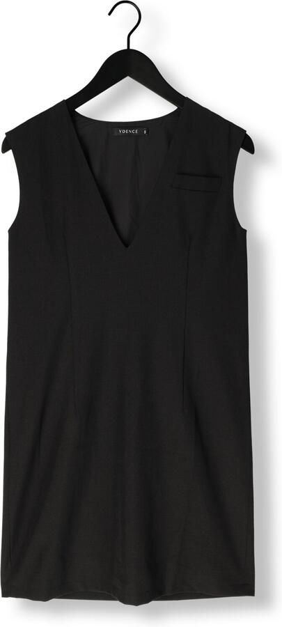 YDENCE Dames Jurken Dress Elsie Zwart - Foto 4