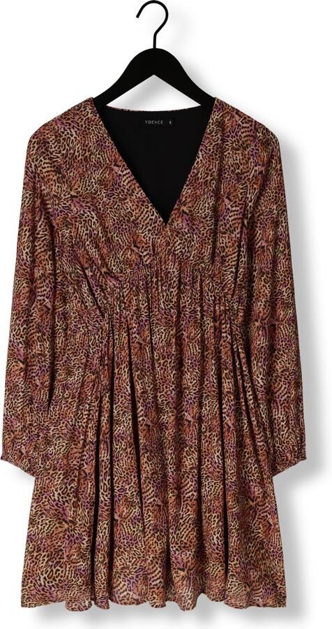 Ydence Bruine Mini Jurk Jaely Brown Dames - Foto 3