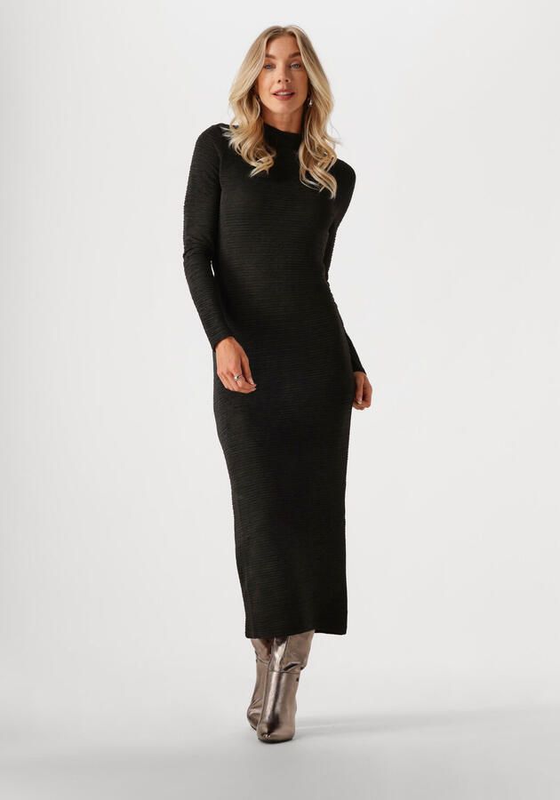 Ydence Zwarte Midi Jurk voor Vrouwen Black Dames - Foto 4