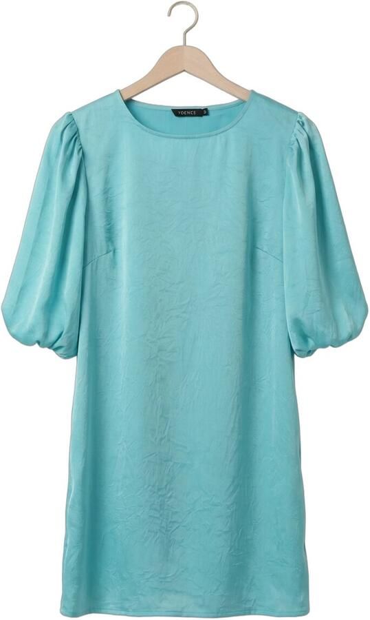 YDENCE Dames Jurken Dress Nienke Lichtblauw - Foto 4