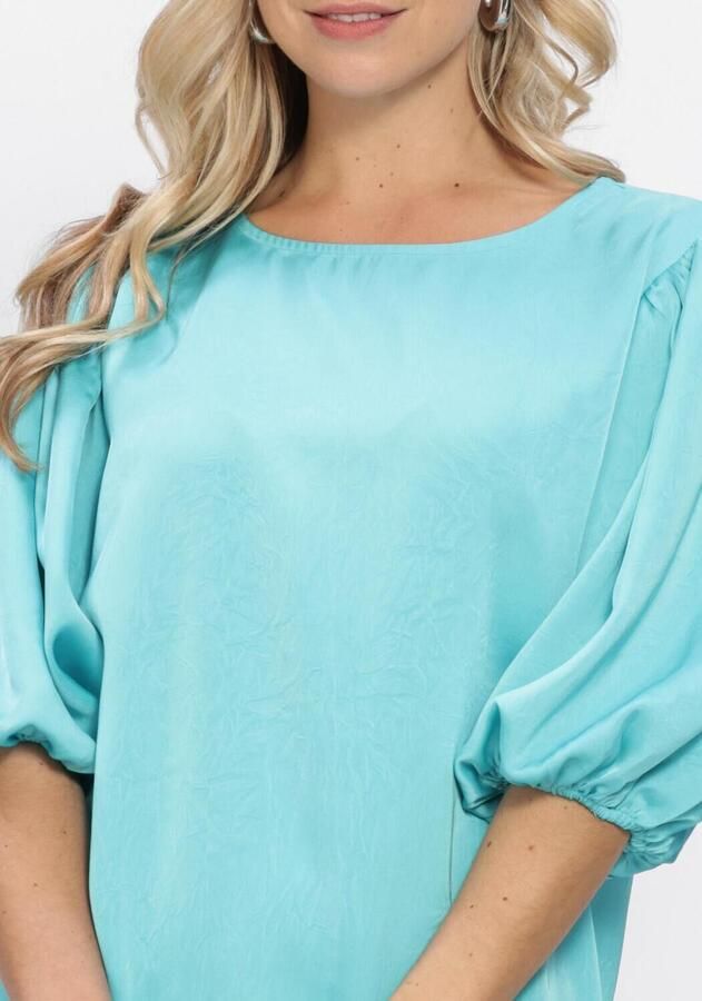 YDENCE Dames Jurken Dress Nienke Lichtblauw - Foto 2