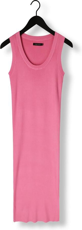 YDENCE Dames Jurken Knitted Dress Ariel Roze - Foto 3