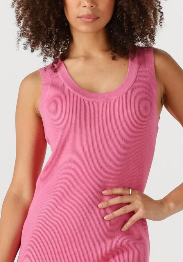 YDENCE Dames Jurken Knitted Dress Ariel Roze - Foto 2