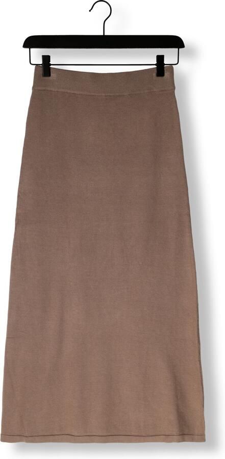YDENCE Dames Rokken Knitted Skirt Elia Bruin - Foto 3