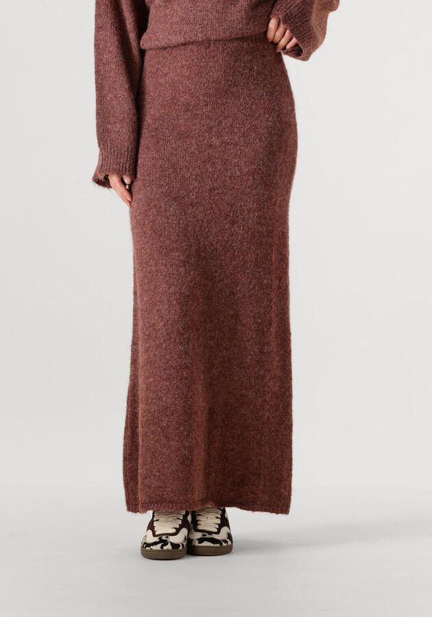 YDENCE Dames Rokken Knitted Skirt Eveline Roze