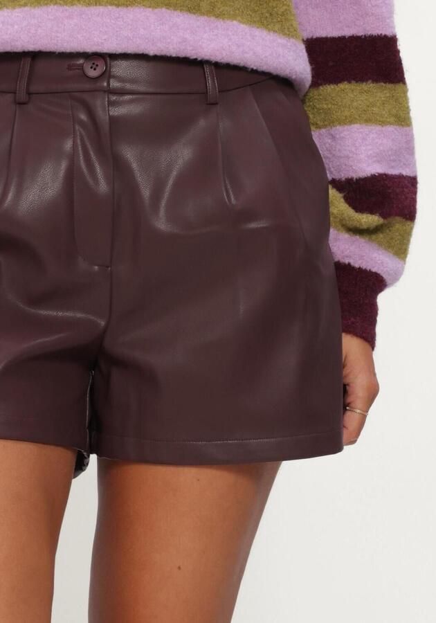 YDENCE Dames Rokken Short Jade Bordeaux - Foto 4