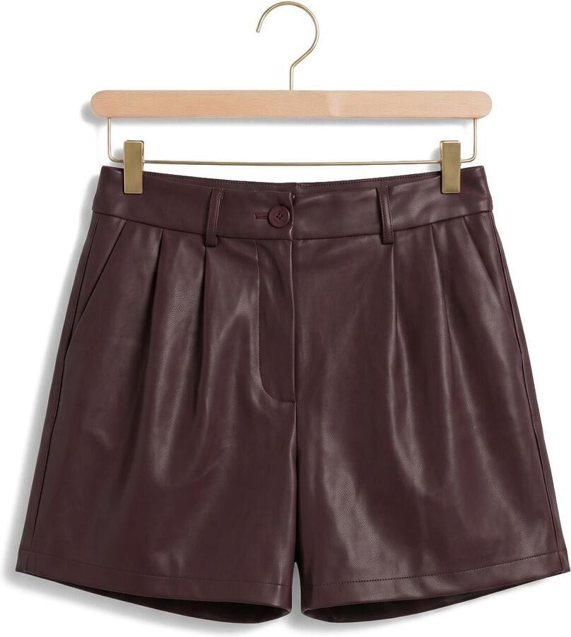 YDENCE Dames Rokken Short Jade Bordeaux - Foto 2