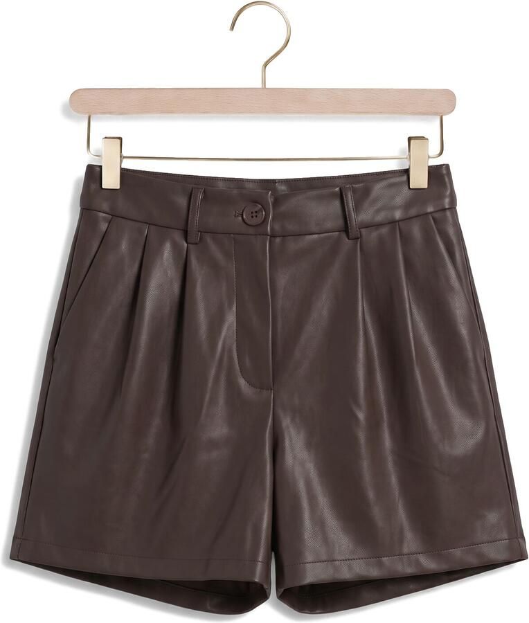 YDENCE Dames Rokken Short Jade Bruin - Foto 2