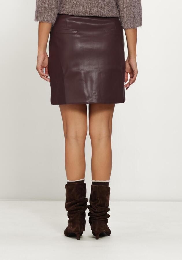YDENCE Dames Rokken Skirt Alana Bordeaux - Foto 2