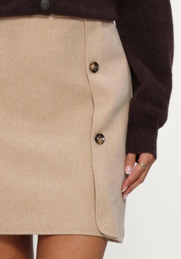 YDENCE Dames Rokken Skirt Chloe Beige - Foto 4