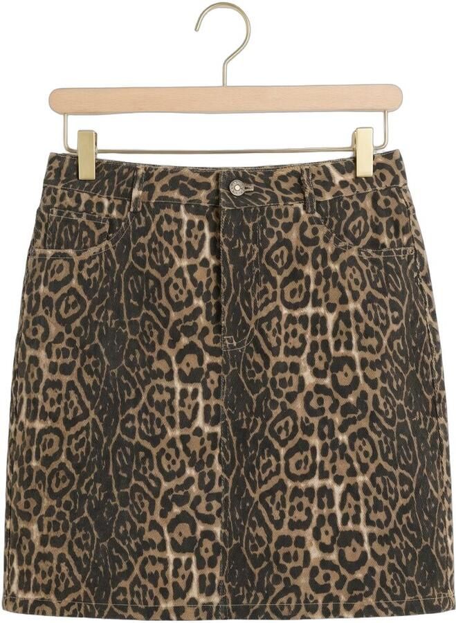 YDENCE Dames Rokken Skirt Daphne Bruin - Foto 2