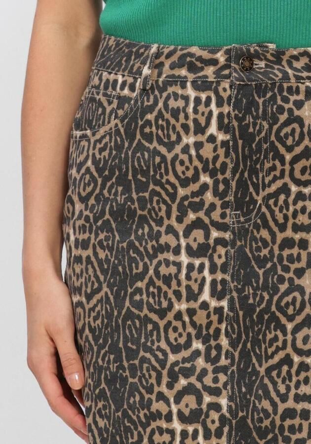 YDENCE Dames Rokken Skirt Daphne Bruin - Foto 4