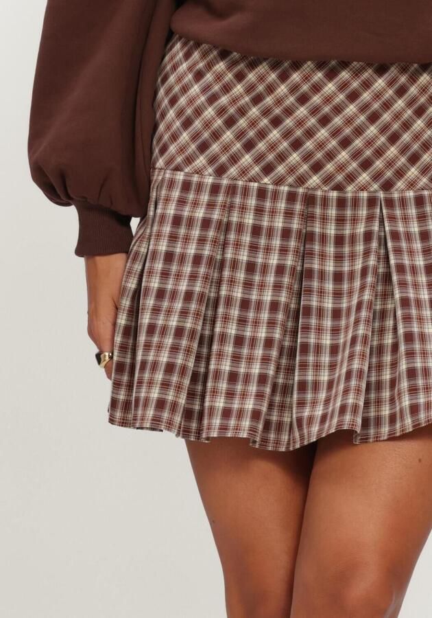 YDENCE Dames Rokken Skirt Molly Bruin - Foto 4