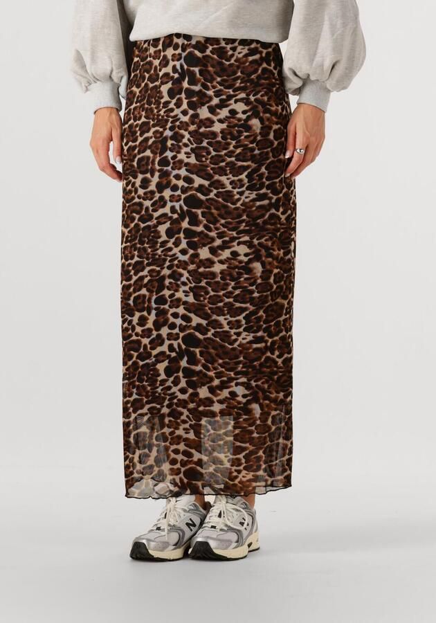 YDENCE Dames Rokken Skirt Safia Bruin - Foto 4