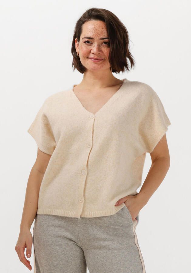 YDENCE Dames Tops & T-shirts Cardigan Amelie Ecru - Foto 4