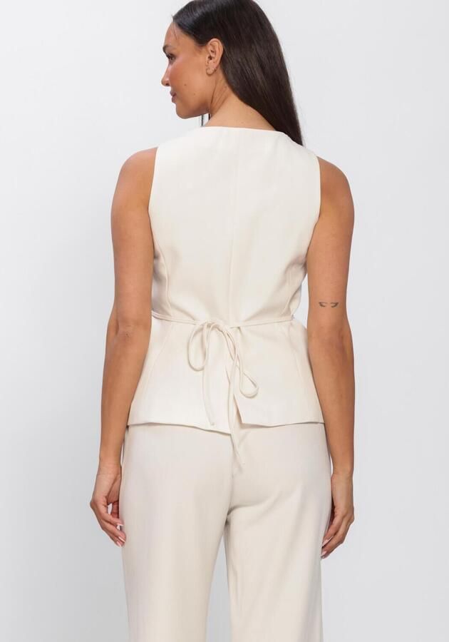 YDENCE Dames Tops & T-shirts Gilet Allie Ecru - Foto 2