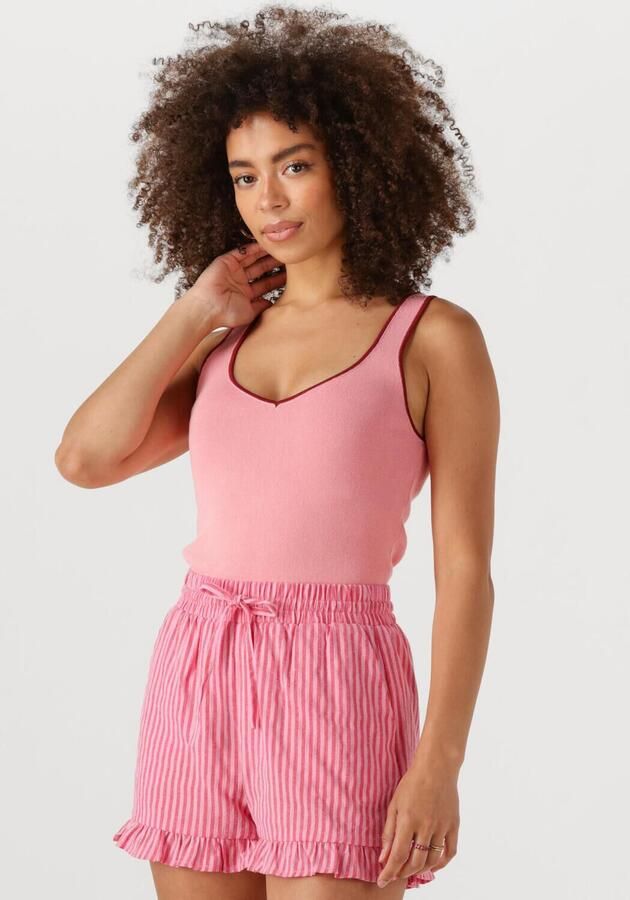 YDENCE Dames Tops & T-shirts Knitted Top Lenny Roze - Foto 4