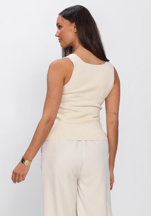 YDENCE Dames Tops & T-shirts Knitted Top Mella Creme - Foto 2