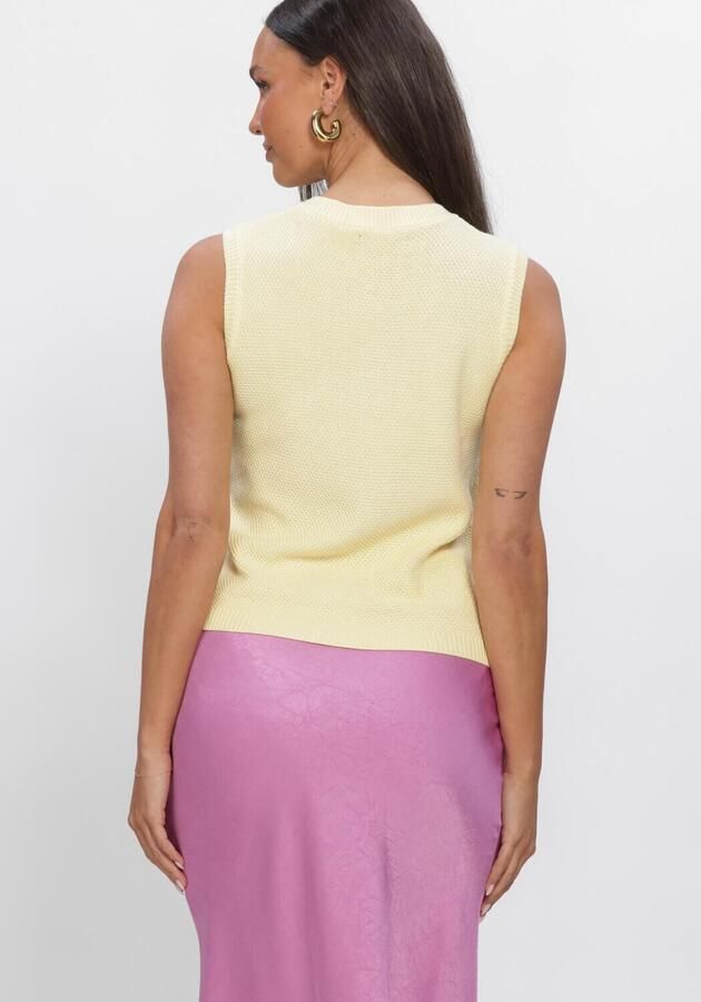 YDENCE Dames Tops & T-shirts Knitted Top Mona Geel - Foto 2