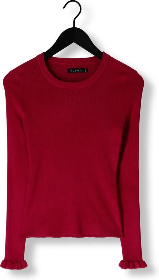 YDENCE Dames Tops & T-shirts Knitted Top Shirley Paars - Foto 3