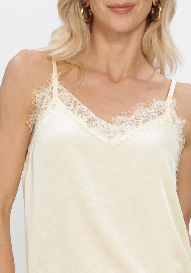 YDENCE Dames Tops & T-shirts Top Callie Creme - Foto 2