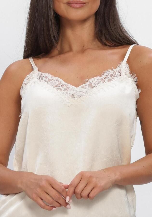 YDENCE Dames Tops & T-shirts Top Callie Creme - Foto 2