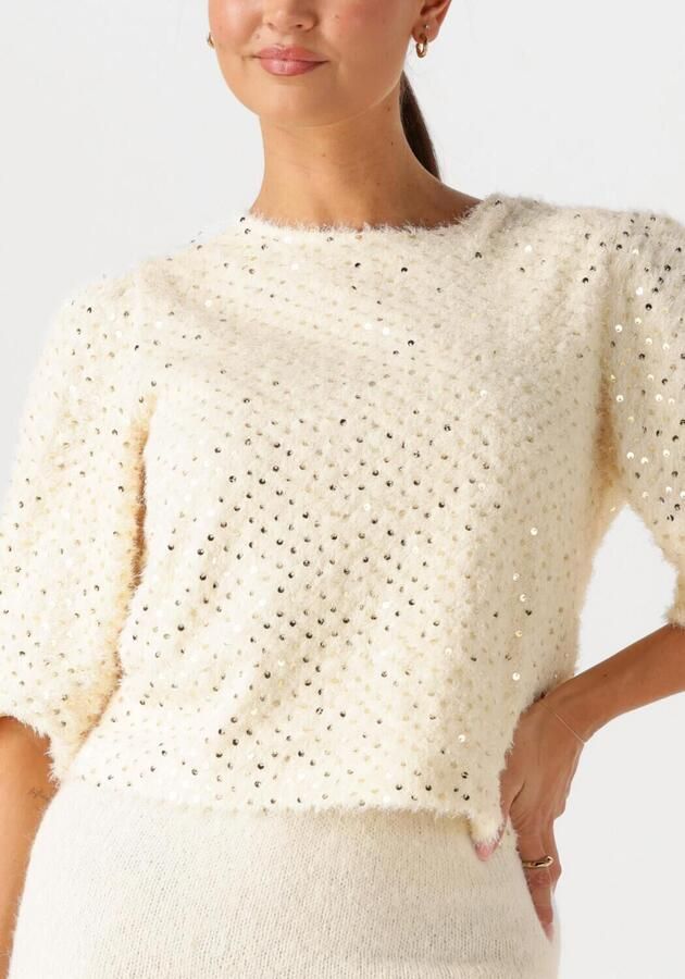 YDENCE Dames Tops & T-shirts Top Chelsey Creme - Foto 3