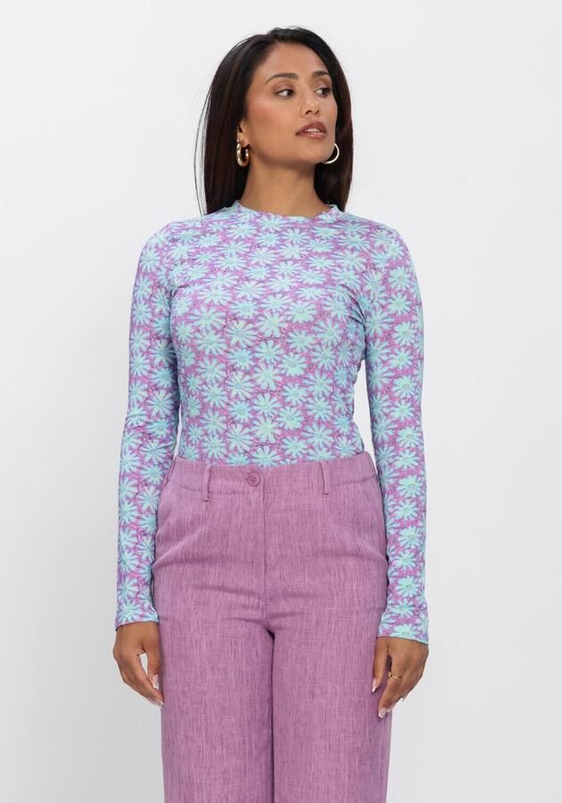 YDENCE Dames Tops & T-shirts Top Christine Paars