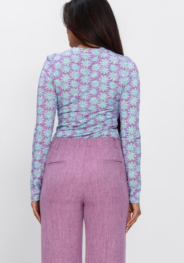YDENCE Dames Tops & T-shirts Top Christine Paars - Foto 3