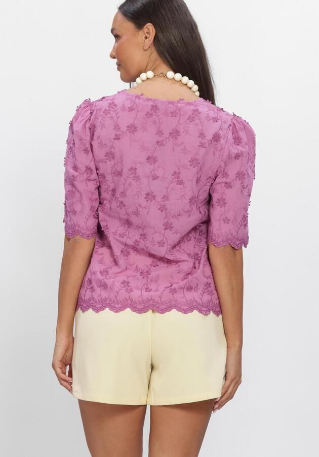 YDENCE Dames Tops & T-shirts Top Florence Lila - Foto 3