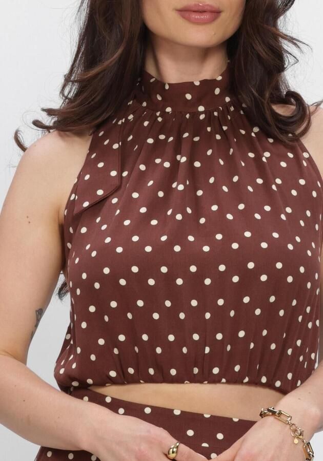 YDENCE Dames Tops & T-shirts Top Jamie Bruin - Foto 3