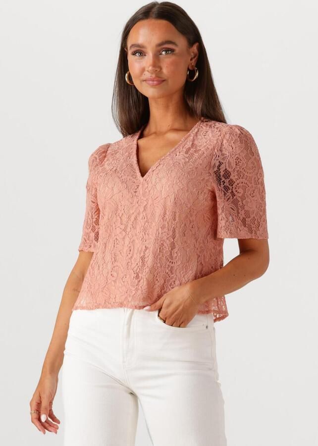 YDENCE Dames Tops & T-shirts Top Josephine Koraal