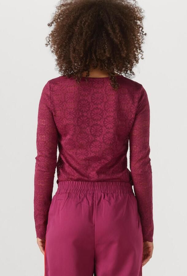 YDENCE Dames Tops & T-shirts Top Loiza Bordeaux - Foto 2