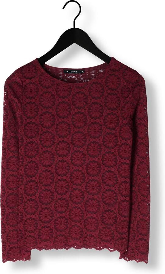 YDENCE Dames Tops & T-shirts Top Loiza Bordeaux - Foto 3