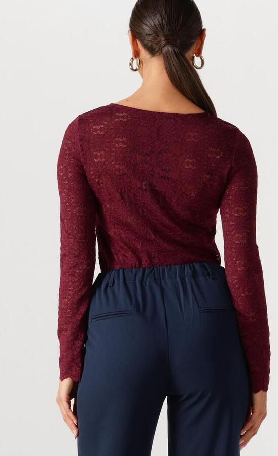 YDENCE Dames Tops & T-shirts Top Loiza Bordeaux - Foto 2