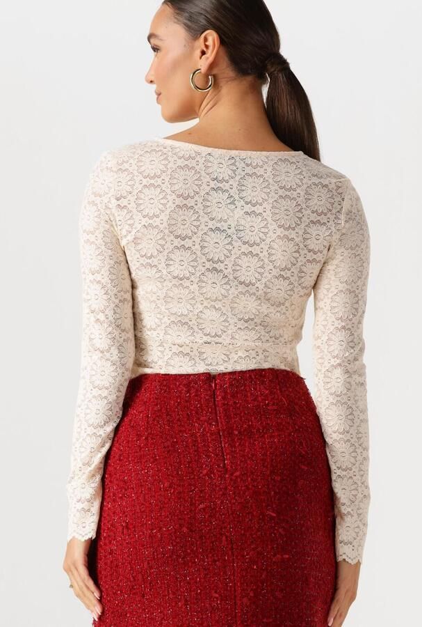 YDENCE Dames Tops & T-shirts Top Loiza Creme - Foto 2