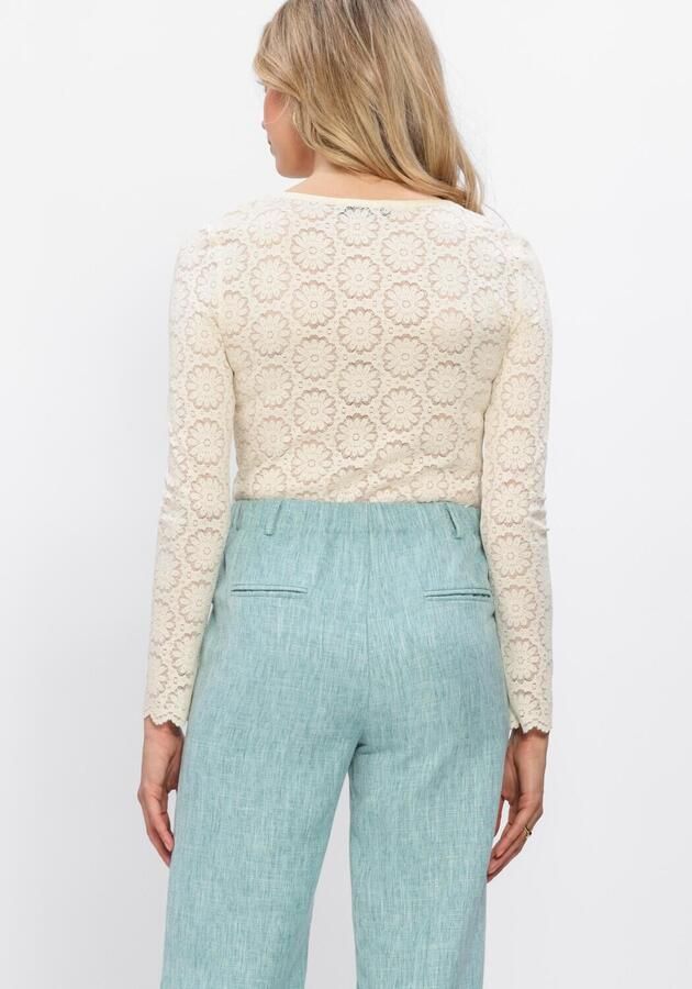 YDENCE Dames Tops & T-shirts Top Loiza Creme - Foto 3