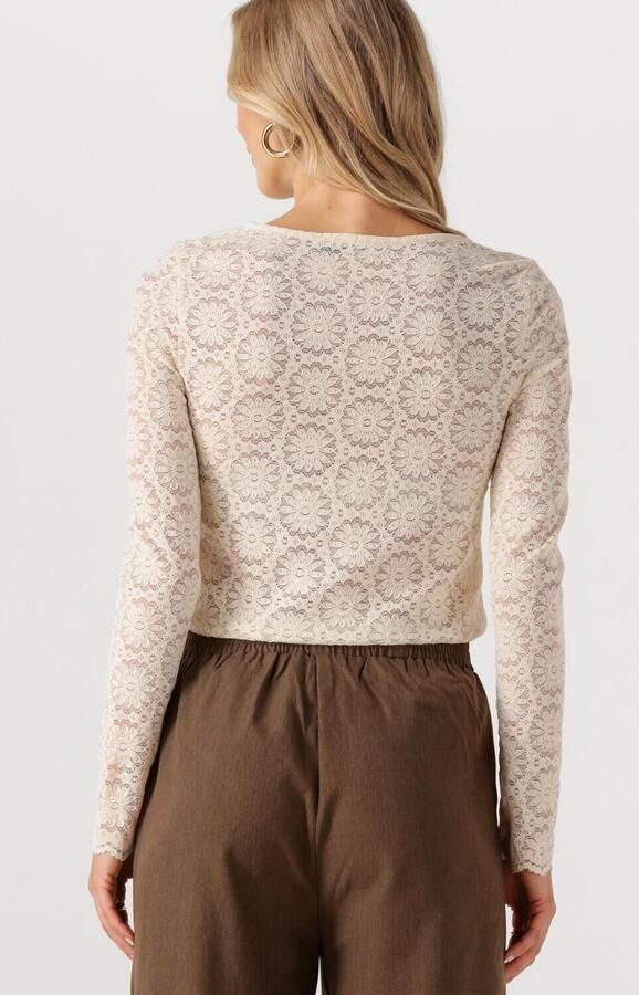 YDENCE Dames Tops & T-shirts Top Loiza Ecru - Foto 2