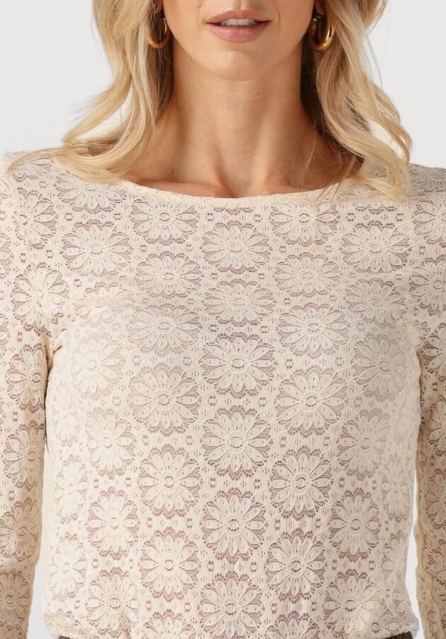 YDENCE Dames Tops & T-shirts Top Loiza Ecru