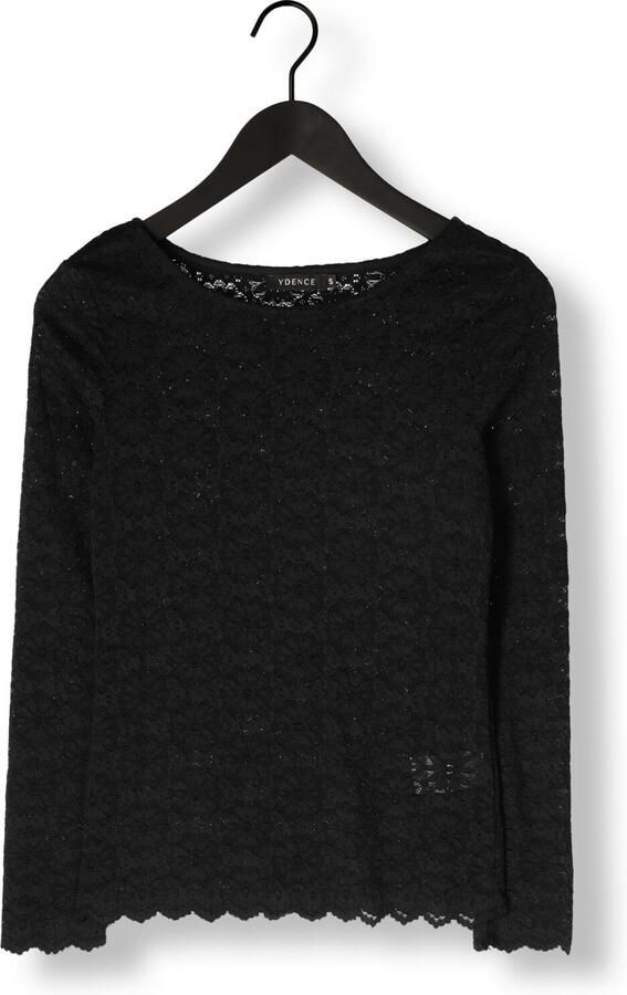 YDENCE Dames Tops & T-shirts Top Loiza Zwart - Foto 3