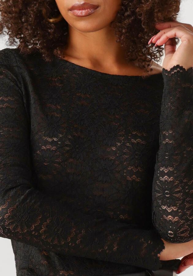 YDENCE Dames Tops & T-shirts Top Loiza Zwart - Foto 2