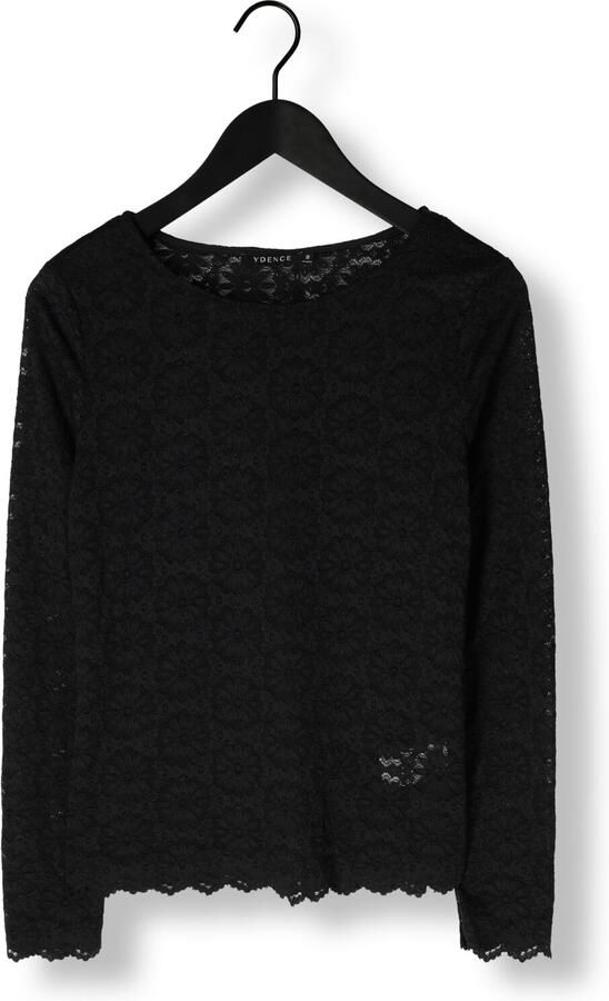 YDENCE Dames Tops & T-shirts Top Loiza Zwart - Foto 3