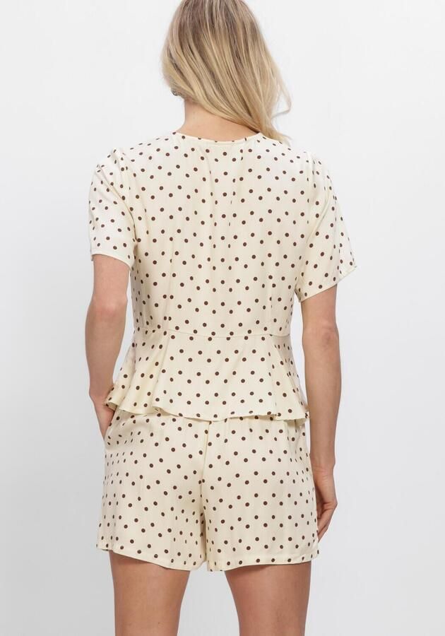 YDENCE Dames Tops & T-shirts Top Luna Ecru - Foto 3